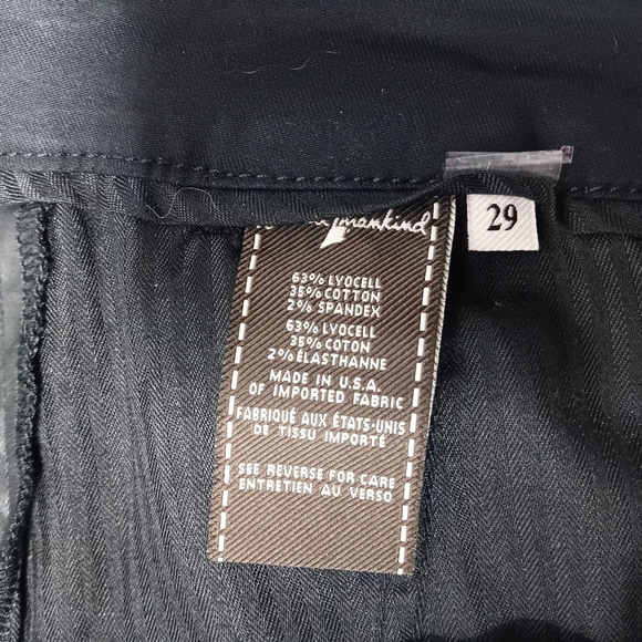 7 for All Mankind Ladies flat front, Lyocell /cotton straight leg pants. Size 29 - Picture 5 of 7